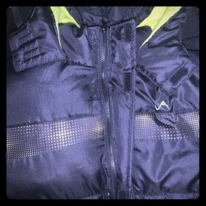 Boys Extra Large Black/Green Jacket